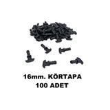 MGF PLAST Mgf 16mm. X 100 Adet Kör Tapa Damlama Sulama Hortumu Ek Parçaları Sonlandırıcı