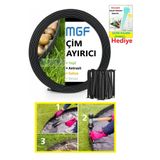 MGF PLAST Mgf Çim Ayırıcı 2,5 M Siyah Çim Sınırlayıcı Taş Toprak Ayıracı Çim Taş Toprak Bariyeri