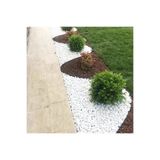 MGF PLAST Mgf Çim Ayırıcı 25 Mt Kahverenk Çim Sınırlayıcı Taş Toprak Ayıracı Çim Taş Toprak Bariyeri