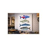 Mgi Design Balık Karides Deniz Ürünleri Kanvas Tablo – Balık Restoranı Kafe Ve Mutfak Duvar Dekoru | Modern Duvar Dekoru | Salon, Yatak Odası Ve Ofis İçin | Sanatsal Ev Dekorasyonu