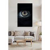 Mgi Design Fütüristik Mekanik Göz Cam Tablo Modern Dekoratif Duvar Dekoru Lüks Temperli Cam | Modern Dekorasyon Temalı Dekoratif Duvar Tablosu, Salon, Ev Ve Ofis Dekoru,