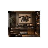 Mgi Design Lüks Soyut Bej Kahve Abstract Kanvas Tablo – Modern Minimalist Duvar Dekoru | Çerçevesiz Premium Salon, Ofis, Yatak Odası Ve Antre Tablosu | Nötr Tonlu Tasarım Dekorasyon Ürünü A | Modern Duvar Dekoru