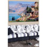 Mgi Design Manzara Kanvas Tablo, Salon Koridor Ofis Yatak Odası, 40x30 cm, Çok Renkli, Duvar Dekorasyonu