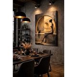 Mgi Design Premium Gün Batımında Toskana Sokağı Kanvas Tablo – Taş Evli Sıcak Vintage Şehir Manzarası | Modern Duvar Dekoru | Salon, Yatak Odası Ve Ofis İçin | Sanatsal Ev Dekorasyonu