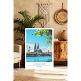 Mgi Design Premium Kalite Vintage Seyahat Posteri Retro Kanvas Tablo Modern Sanat Eseri