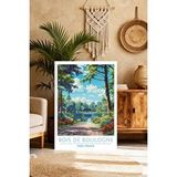 Mgi Design Sanatsal Vintage Seyahat Posteri Retro Kanvas Tablo Dekoratif Duvar Sanatı