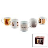 Mgm Galatasaray Taraftar Seramik Kupa Bardak- 18'Li Paket