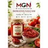 MGN Salça Baharat Domates Salçası 670gr - Ev Yapımı Güneş Kurusu - 670 gr
