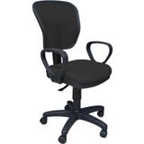 Mgr Office Clk Siyah Fileli Bilgisayar Ofis Çalışma Sandalyesi Koltuğu