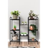 Mgr Office Metal Çiçeklik ve Saksı Standı 8 Raflı Bitki Rafı, Bahçe ve Balkon İçin Modern Saksılık Dolap
