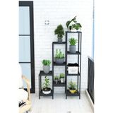 Mgr Office Moblen 9 Raflı Çiçeklik Saksılık Dekoratif Çiçek Saksı Standı
