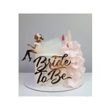 Mgs Bride to be pleksi pasta süsü + kız pleksi takım