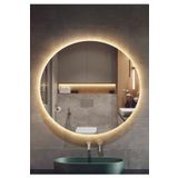 MGS GROUP 70 cm Gün Işığı Ledli/banyo Aynası/makyaj Aynası/yuvarlak Ayna