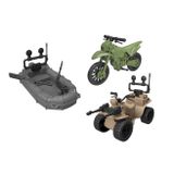 Mgs Oyuncak Askeri Araçlar 3Lü Set