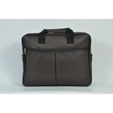 Mgv Çanta Ev 3004 Kahverengi Düz Fermuarlı Laptop & Notebook Çantası