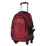 MGV SRÇ03 Çekçekli ve 4 Tekerlekli Sırt Çantası (Bordo)