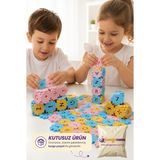 M&H 120 Parça Eğitici Harf-Rakam Puzzle Oyunu 3+ Yaş Gelişimi Destekleyen Eğlenceli Oyun