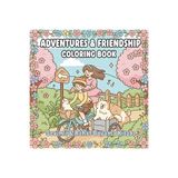 M&H Coloring Adventures & Friendship - 21x21 cm Boyama Kitabı, Çocuk ve Yetişkinler için