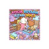 M&H Coloring Ayıcık Vol 3 - 21x21 cm Boyama Kitabı, Çocuk ve Yetişkinler için