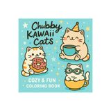 M&H Coloring Chubby Kawaii Cats - 21x21 cm Boyama Kitabı, Çocuk ve Yetişkinler için