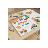 M&H Coloring Erkek Çocuk Kolay ve Tatlı Boyama Kitabı -21x21 cm Boyama Kitabı Çocuk ve Yetişkinler için