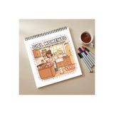 M&H Coloring Girl Moments Vol 2 - 21x21 cm Boyama Kitabı, Çocuk ve Yetişkinler için