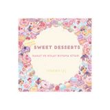 M&H Coloring Sweet Desserts - 21x21 cm Boyama Kitabı, Çocuk ve Yetişkinler için