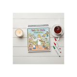 M&H Coloring Tatlı Bir Mola Meslekler - 21x21 cm Boyama Kitabı, Çocuk ve Yetişkinler için