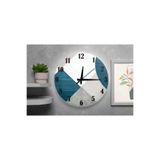 M&H Quality 9845984000 Modern Desenli Duvar Saati – Sessiz Akar Mekanizma, Şık Dekoratif Tasarım