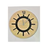 M&H Quality Dekoratif Modern Ahşap Duvar Saati ( Sessiz Akar Saat ) 547847813225