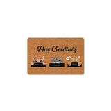 M&H Quality hoş geldiniz yazılır Temalı Kedili Dekoratif Dış Kapı Önü ve Iç Mekan Paspası 15611600