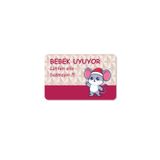 M&H Quality Lütfen Zile Basmayın Yazılır Dekoratif Dış Kapı Önü Ve Iç Mekan Paspası Yıkanabilir