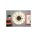 M&H Quality(485) İslami Motifli Dekoratif Sessiz Mekanizma Duvar Saati – Modern ve Şık Tasarım Krem 40 x 40