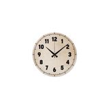 M&H Quality(592) Dekoratif Türkçe Rakamlı UV Baskılı Duvar Saati (Sessiz) Akar Mekanizma Metal Akrep Yelkovan Metalik 40 x 40