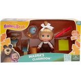 Mha07000 Maşa Ve Koca 12Cm Masha Ve Okul Oyun Seti