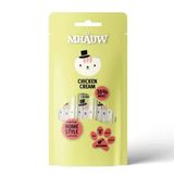 Mhauw 15 gr 4 Adet Tavuklu Kremalı Sıvı Kedi Ödülü