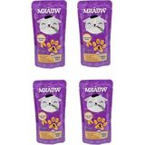 Mhauw 4x80 gr Yürekli Çorba Kedi Ödülü