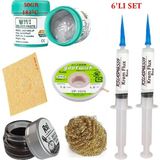MHM Best Krem Lehim 183°C 50GR Havya Uc Temizleyici Flux Lehim Toplama CP-1515 Lehim Emme Teli Seti1 TK03