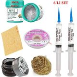MHM Best Krem Lehim 183°C 50GR Havya Uc Temizleyici Flux Lehim Toplama CP-2015 Lehim Emme Teli Seti1 TK05