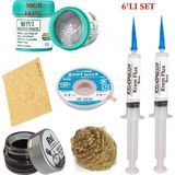 MHM Best Krem Lehim 183°C 50GR Havya Uc Temizleyici Flux Lehim Toplama CP-2515 Lehim Emme Teli Seti1 TK03