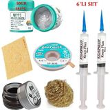 MHM Best Krem Lehim 183°C 50GR Havya Uc Temizleyici Flux Lehim Toplama CP-3515 Lehim Emme Teli Seti1 TK04