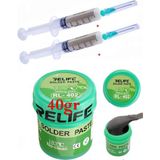 MHM Flux Lehim Toplama ve Relıfe RL-402 Krem Lehim Solder Paste 40G 183°C