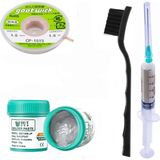 MHM Krem Lehim Solder Paste 183°C SN63/PB37 50G Flux Lehim Toplama CP-1515 Lehim Emme Teli 1,5 mm