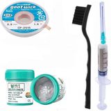 MHM Krem Lehim Solder Paste 183°C SN63/PB37 50G Flux Lehim Toplama CP-2515 Lehim Emme Teli 2,5 mm