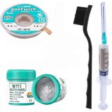 MHM Krem Lehim Solder Paste 183°C SN63/PB37 50G Flux Lehim Toplama CP-3515 Lehim Emme Teli 3,5 mm