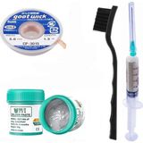 MHM Krem Lehim Solder Paste 183°C SN63/PB37 50G Flux Lehim Toplama CP3015 Lehim Emme Teli 3,0 mm