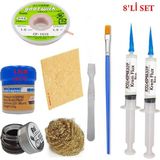 MHM Mechanc Krem Lehim 183°C 42GR Havya Uc Temizleyici Flux Lehim Toplama CP-1515 Lehim Emme Teli Spatula S1TK05