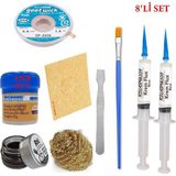 MHM Mechanc Krem Lehim 183°C 42GR Havya Uc Temizleyici Flux Lehim Toplama CP-2515 Lehim Emme Teli Spatula S1TK03