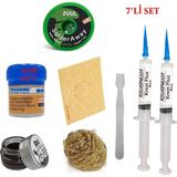 MHM Mechanic Krem Lehim 183°C 42GR Havya Uc Temizleyici Flux Lehim Toplama 2UUL-2015 Lehim Emme Teli Spatula T01
