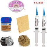 MHM Mechanic Krem Lehim 183°C 42GR Havya Uc Temizleyici Flux Lehim Toplama CP-2015 Lehim Emme Teli Seti1 TK01